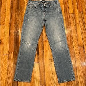 Women's Levi’s  Blue Jeans Size 12 5- Pocket Double Button Zipper Front
